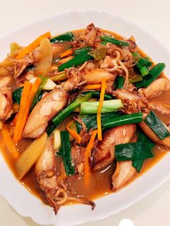 醬燒小卷 的食譜成品照片