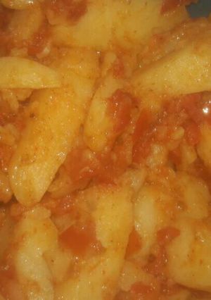 A picture of Spicy Chatpata Allu.