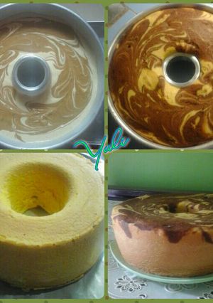 Foto resep Marmer cake labu kuning