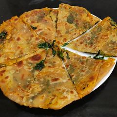 Methi Paratha A picture of Methi Paratha.