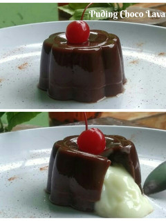 Foto resep 289. Puding coklat lava