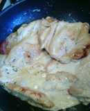 Pechugas a la crema