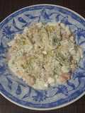 Ensalada de alcachofas y salmón