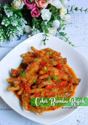 Foto resep Ceker Bumbu Rujak (tanpa santan)