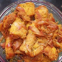 A picture of Masala Bread.
