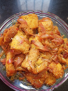 A picture of Masala Bread.
