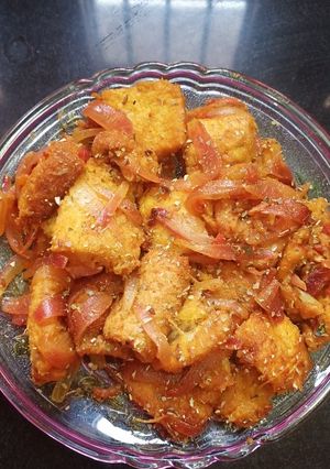A picture of Masala Bread.