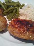Pollo a la naranja a la parrilla