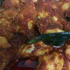 A picture of Ayam goreng mandar.