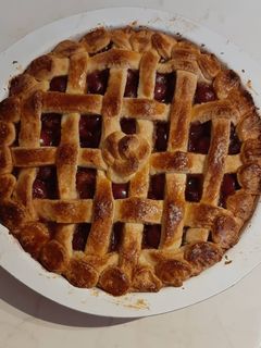 Cseresznyés pite 🍒🥧 recept fotója