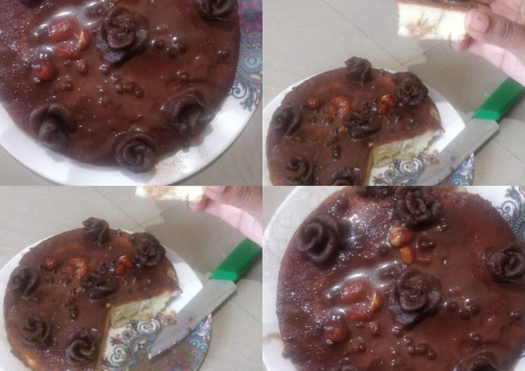 Cake without oven at home