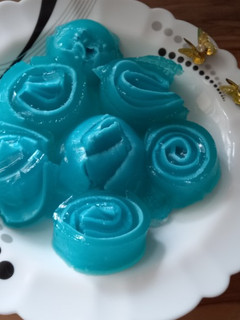 عکسی از دستور ژله بستنی بلوبری