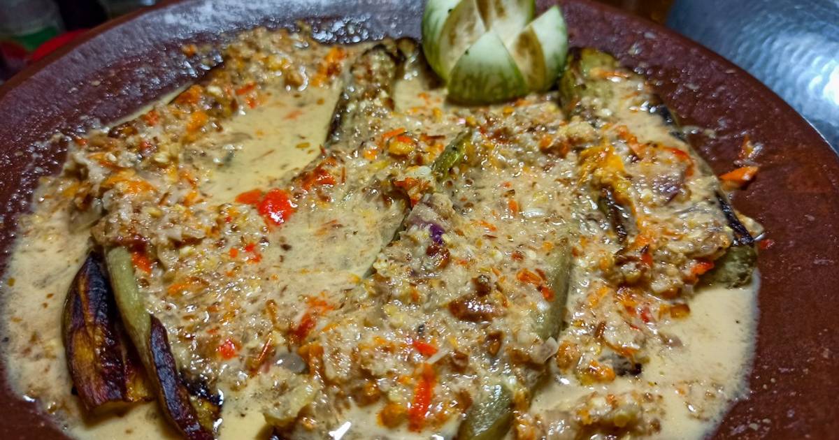 Resep Pecel Terong oleh Cika Cika Cifaa - Cookpad