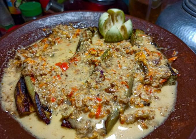 Resep Pecel Terong Oleh Cika Cika Cifaa Cookpad