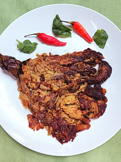 Foto resep Dadar Terong Pedas