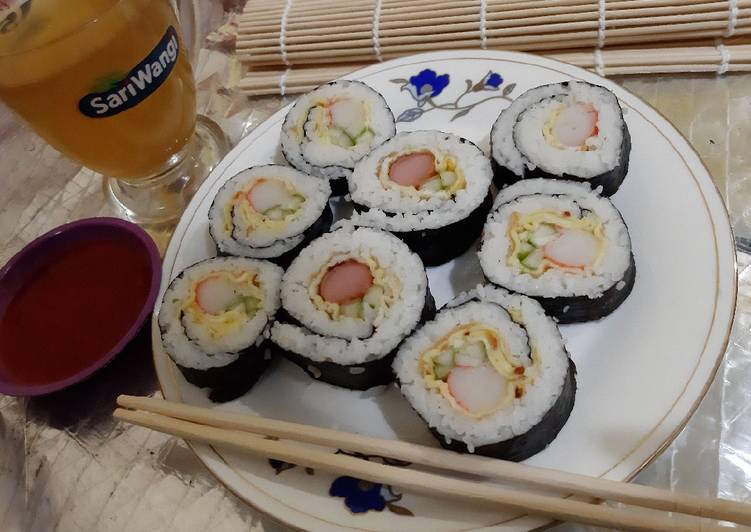 Rahasia Memasak Sushi Roll Tanpa Minyak Yang Gurih