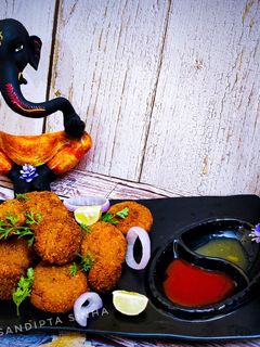 চিজি অনিয়ন রিং (cheesy onion ring recipe in Bengali) রেসিপির প্রধান ছবি