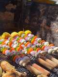 Anticuchos de verduras