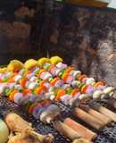 Anticuchos de verduras