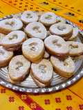 Mogyorós linzer Nutellával töltve