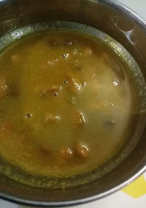 A picture of Rajma veg.
