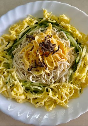 涼拌豆腐麵（素） 的食譜成品照片