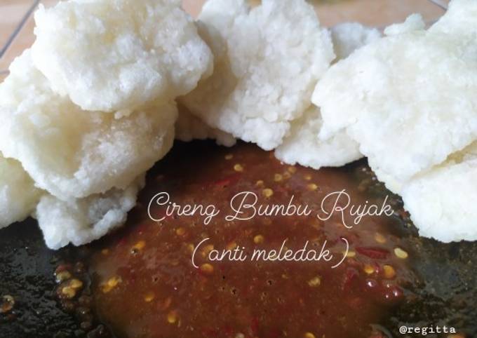 Resep Cireng Bumbu Rujak (anti meledak) yang Bisa Manjain Lidah