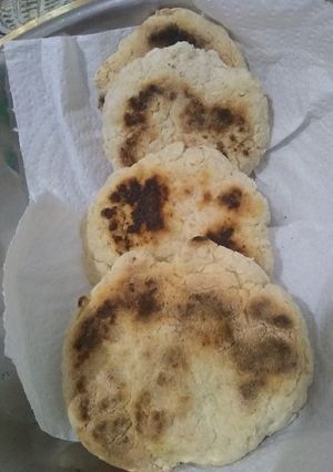 Una foto de Masitas de harina sin gluten con avena y queso