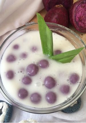 Foto resep Putri Mandi Ubi Ungu