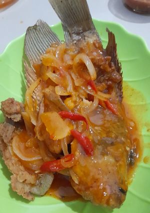 Foto resep Gurame Kriuk Kuah Asam Manis