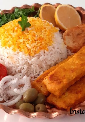 عکسی از دستور کباب تابه ای مرغ