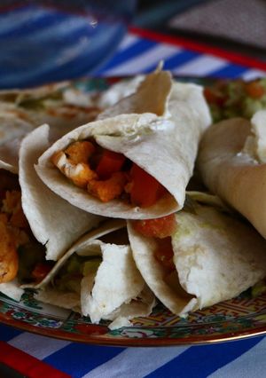Una foto de Cómo preparar fajitas de pollo