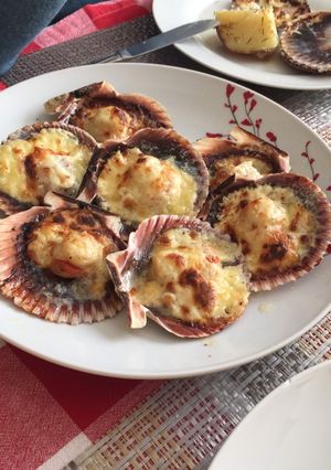 Una foto de Ostiones a la parmesans