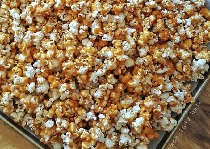 Easiest Way to Prepare Perfect Caramel Popcorn