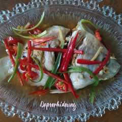 รูปของ Kukus/steam ikan nila merah