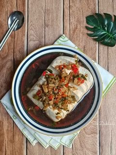 Foto resep Tahu Kukus Siram Saus Kecap