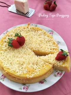 Foto resep Puding Tape Panggang