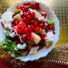 A picture of Pomegranate Salad.