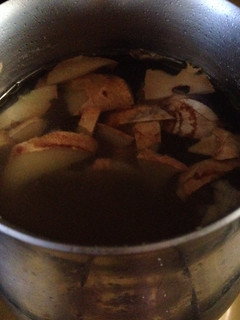 A picture of Tasty Ginger Garlic Tea - Cough Cold Sore Throat Remedy.