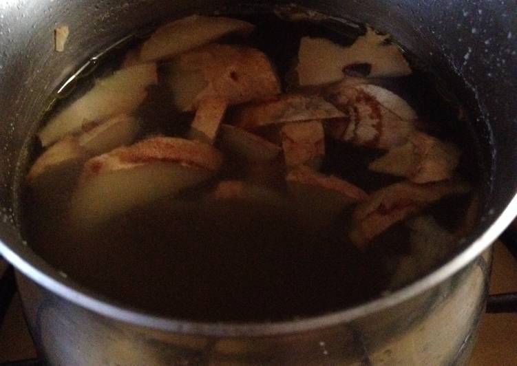 Recipe of Favorite Tasty Ginger Garlic Tea - Cough Cold Sore Throat Remedy