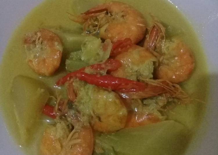 Viral Cara Buat Gulai Udang Masak Lemak Nenas Rugi Tak Cuba
