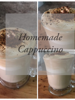 A picture of Homemade Cappuccino.