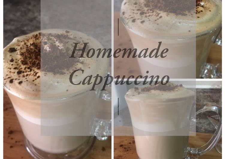 Recipe of Speedy Homemade Cappuccino