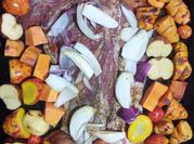 Una foto de papines al horno con pimenton