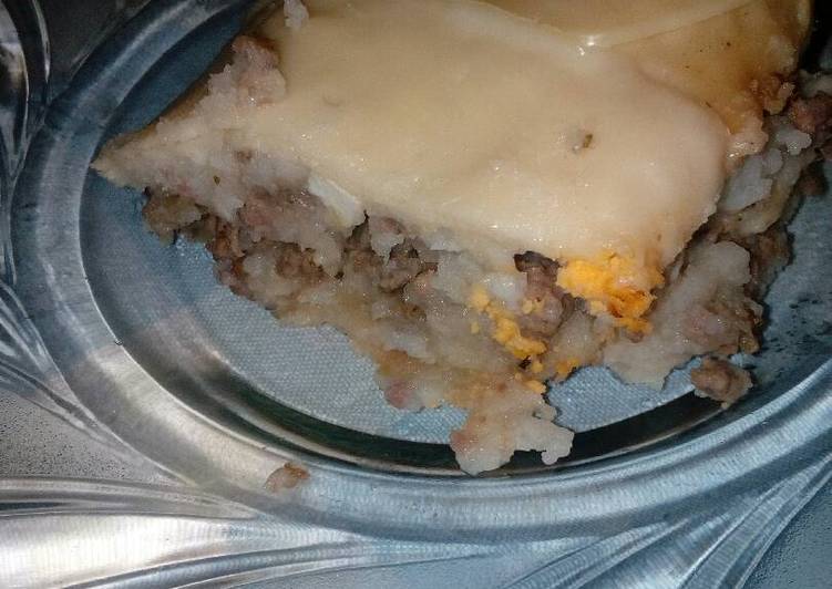 Pastel de carne y papa (para 4 personas)