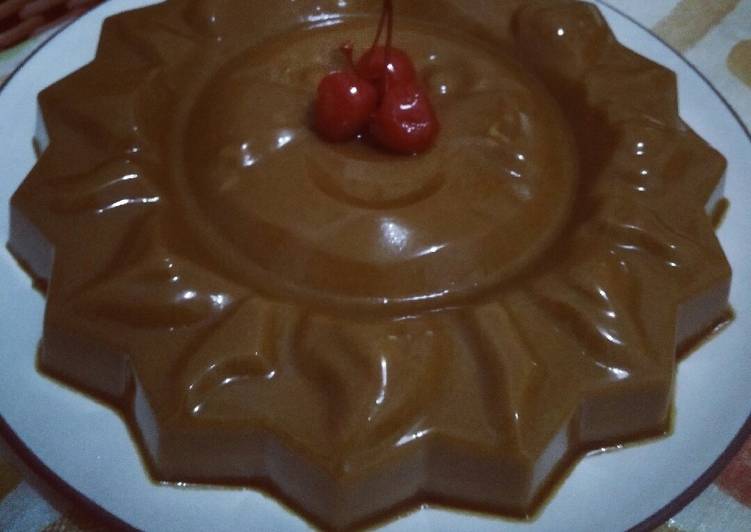 Puding Durian Gula Merah