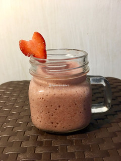 Foto resep Banana Strawberry Smoothies