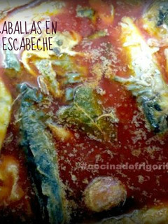 Una foto de Caballas en escabeche