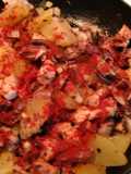 Pulpos a la gallega con un toque mexicano. ॐ