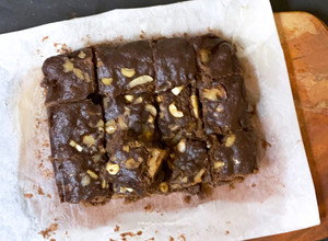 A picture of Ragi Chocolate Brownie.